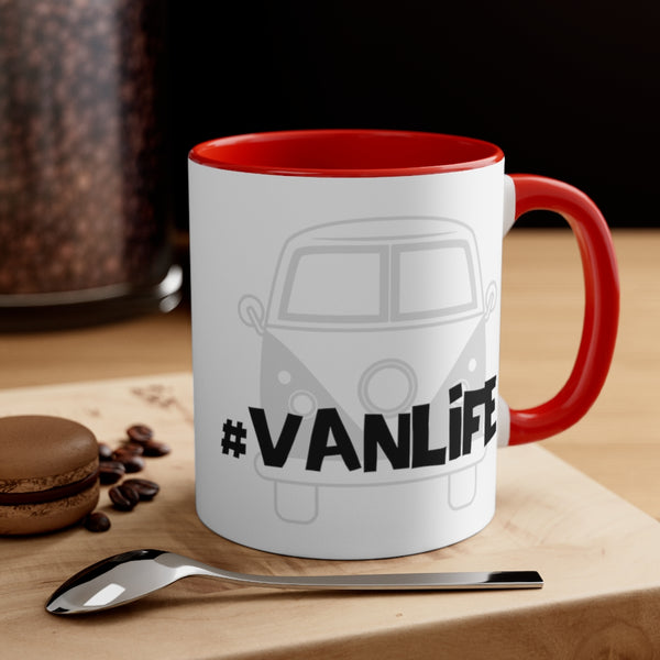 #VanLife Accent Coffee Mug, 11oz