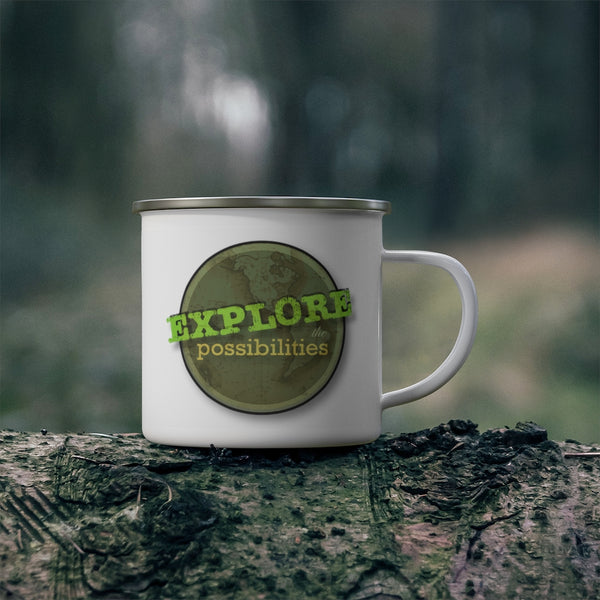 Explore the Possibilities Enamel Camping Mug
