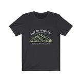 Out of Breath Hiking Society Unisex Jersey Short Sleeve Tee
