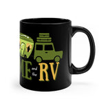 Me and the RV BL 11oz Black Mug