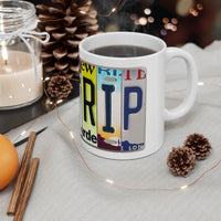 Roadtrip White Ceramic Mug 11oz