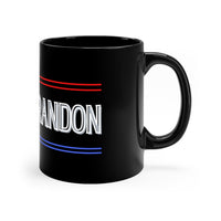 Let's Go Brandon 11oz Black Mug