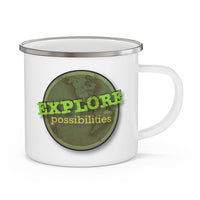 Explore the Possibilities Enamel Camping Mug