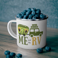 Me and the RV Enamel Camping Mug