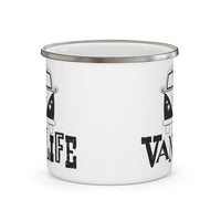 Van Life Enamel Camping Mug