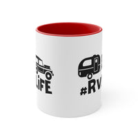 RV Life Accent Coffee Mug, 11oz