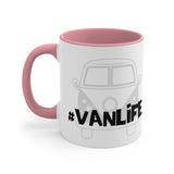 #VanLife Accent Coffee Mug, 11oz