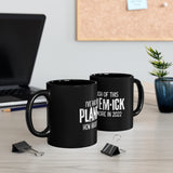 Planned dem ick 11oz Black Mug