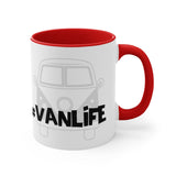 #VanLife Accent Coffee Mug, 11oz