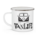 Van Life Enamel Camping Mug