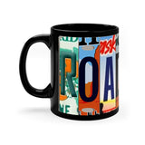 Roadtrip 11oz Black Mug