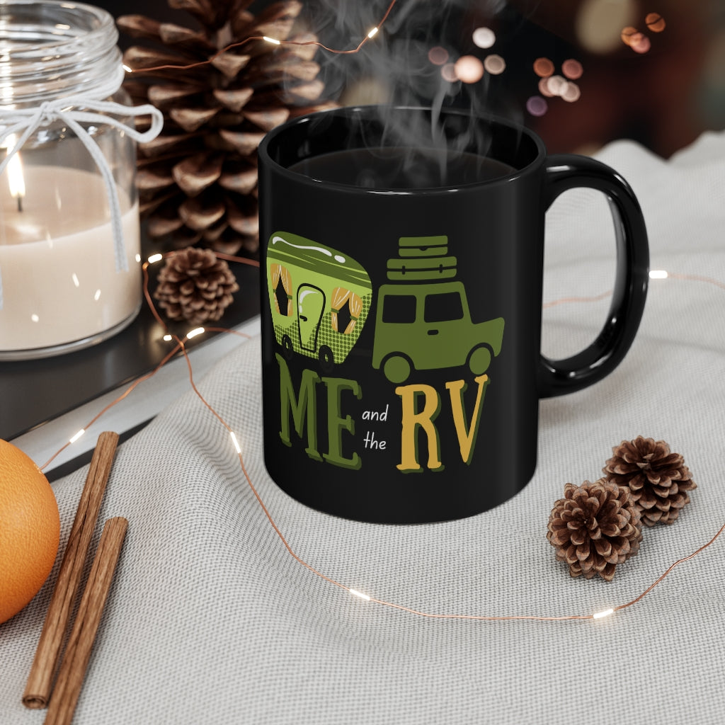 amazon rv owner hats and and coffee mugs Me and the RV BL 11oz Black Mug