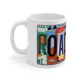 Roadtrip White Ceramic Mug 11oz