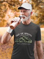 Out of Breath Hiking Society Unisex Jersey Short Sleeve Tee